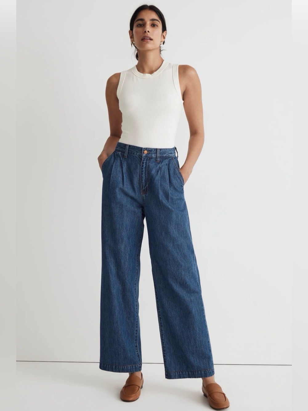 Madewell The Harlow Wide-Leg Jean 30